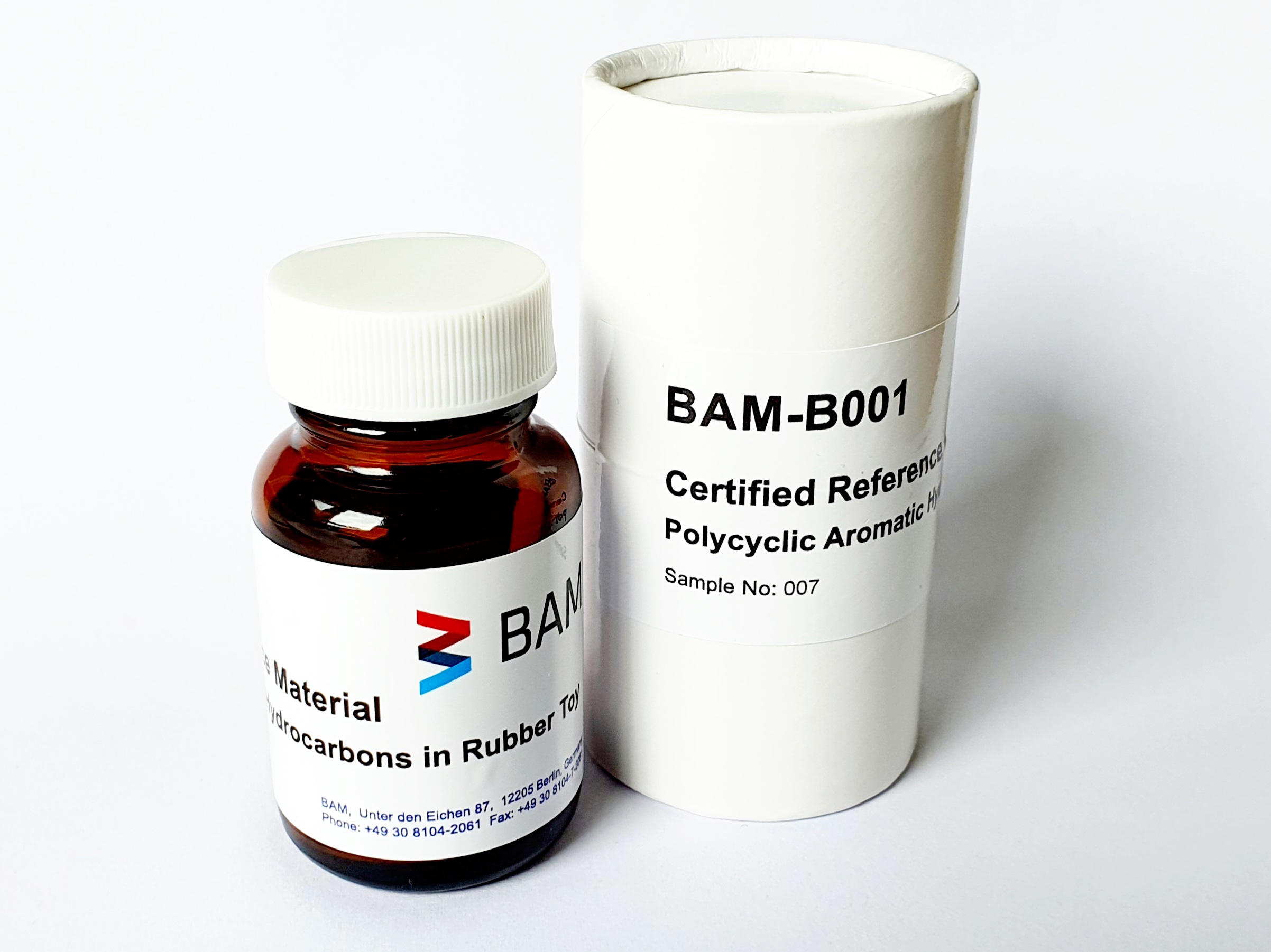 Reference material BAM-B001 PAH in rubber Reference material BAM-B001 PAH in rubber